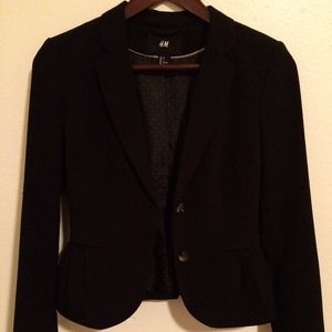 Sleek Black Blazer